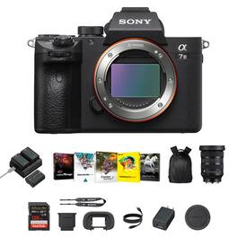 Sony - a7 III Mirrorless Full-Frame Digital Camera 24MP+Sigma 24-70mm Art Lens Kit