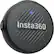 Front. Insta360 - Mic Air Transmitter Wireless Microphone System - Black.