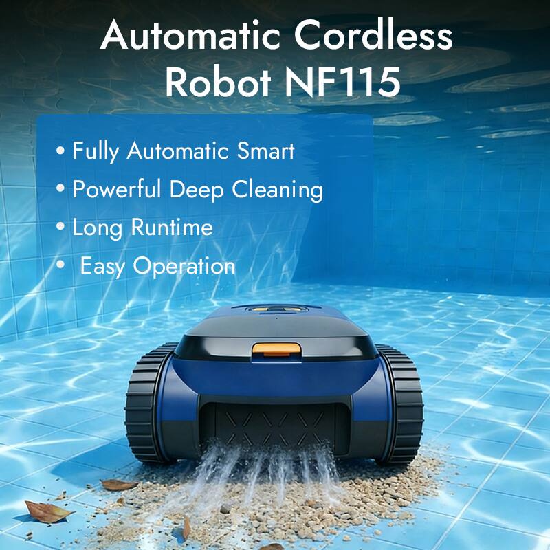 Automatic Cordless Robot NF115

- Fully Automatic Smart
- Powerful Deep Cleaning
- Long Runtime
- Easy Operation