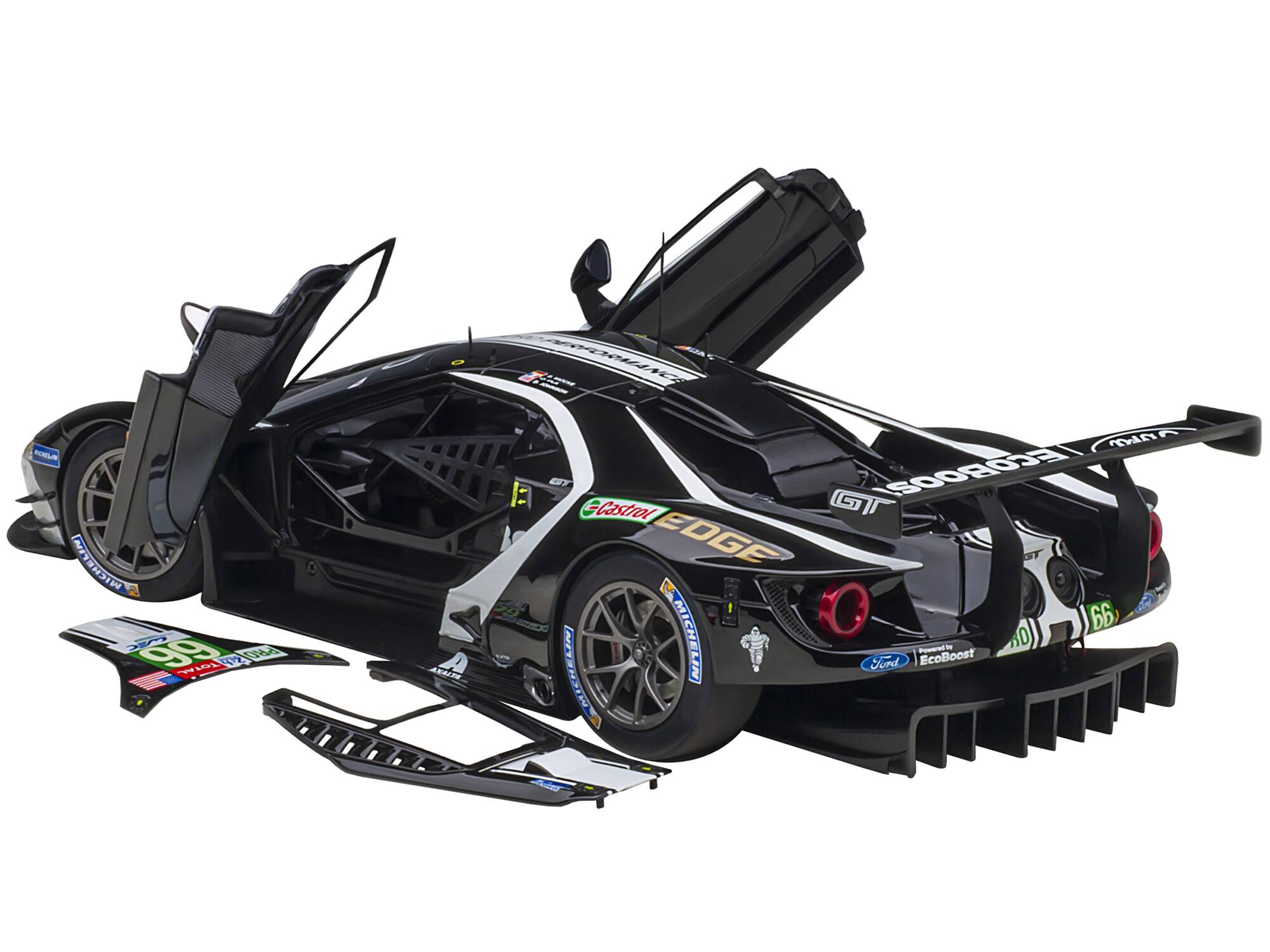 PACHEE E MICHELIN X U 90 12 58A AGN A PWAA C ECOBOOST Castrol GT EDGE T 66 BUICHENIN LIN MICHELIN Ford - EcoBoost