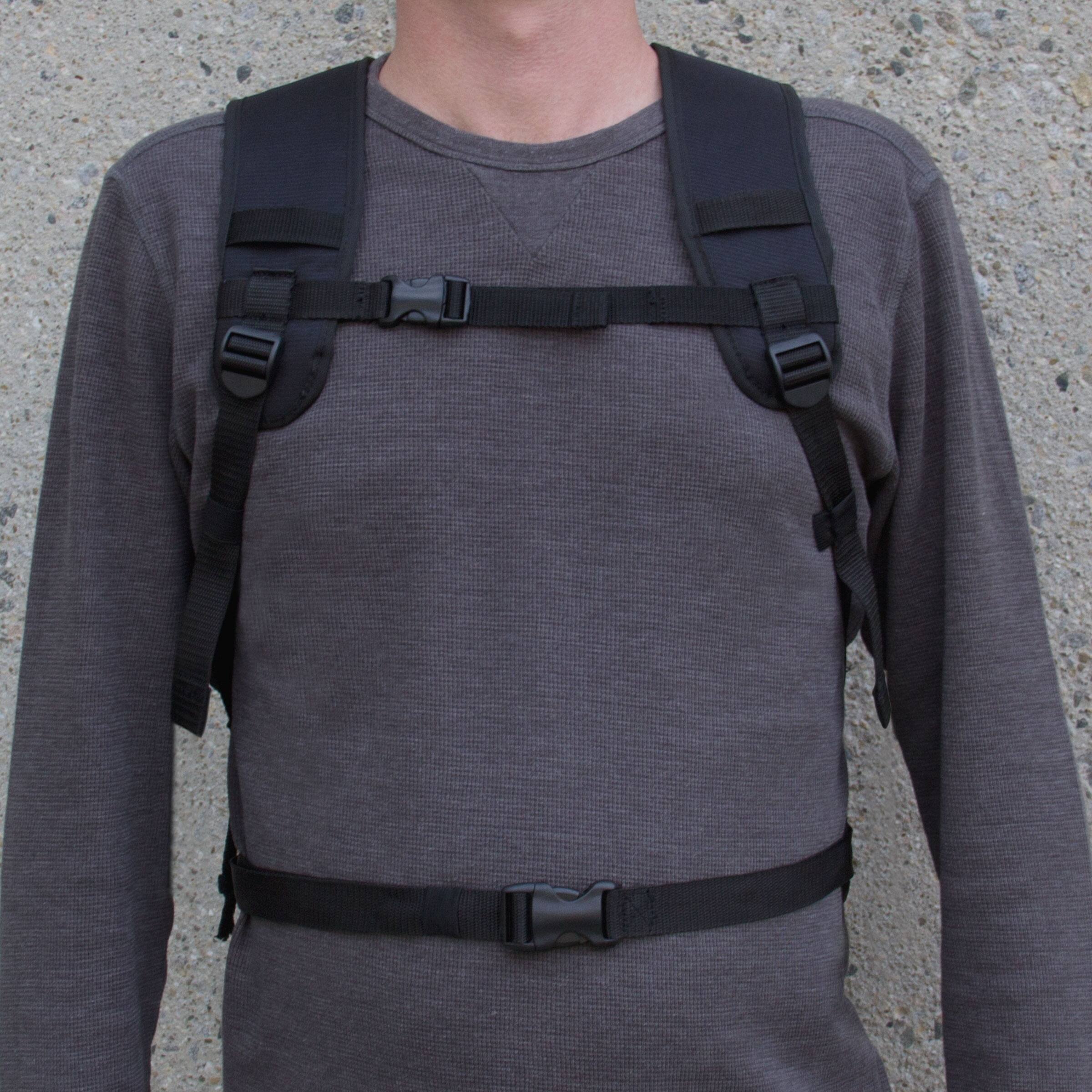Alt View 6. USA Gear - Digital SLR Camera Backpack with Laptop Compartment , Rain Cover , Lens Storage - Black.