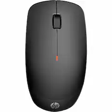 Front. HP - HP 235 Slim Wireless Mouse (4E407UT) - Optical - Wireless - 32.81 ft - Radio Frequency - 2.40 GHz - USB Type A - 1600 - Black.