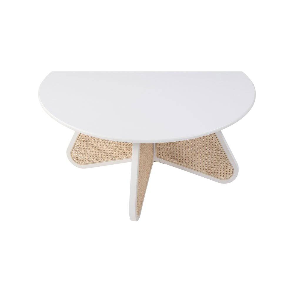 Alt View 3. Meridian Furniture - Butterfly Coffee Table - White.