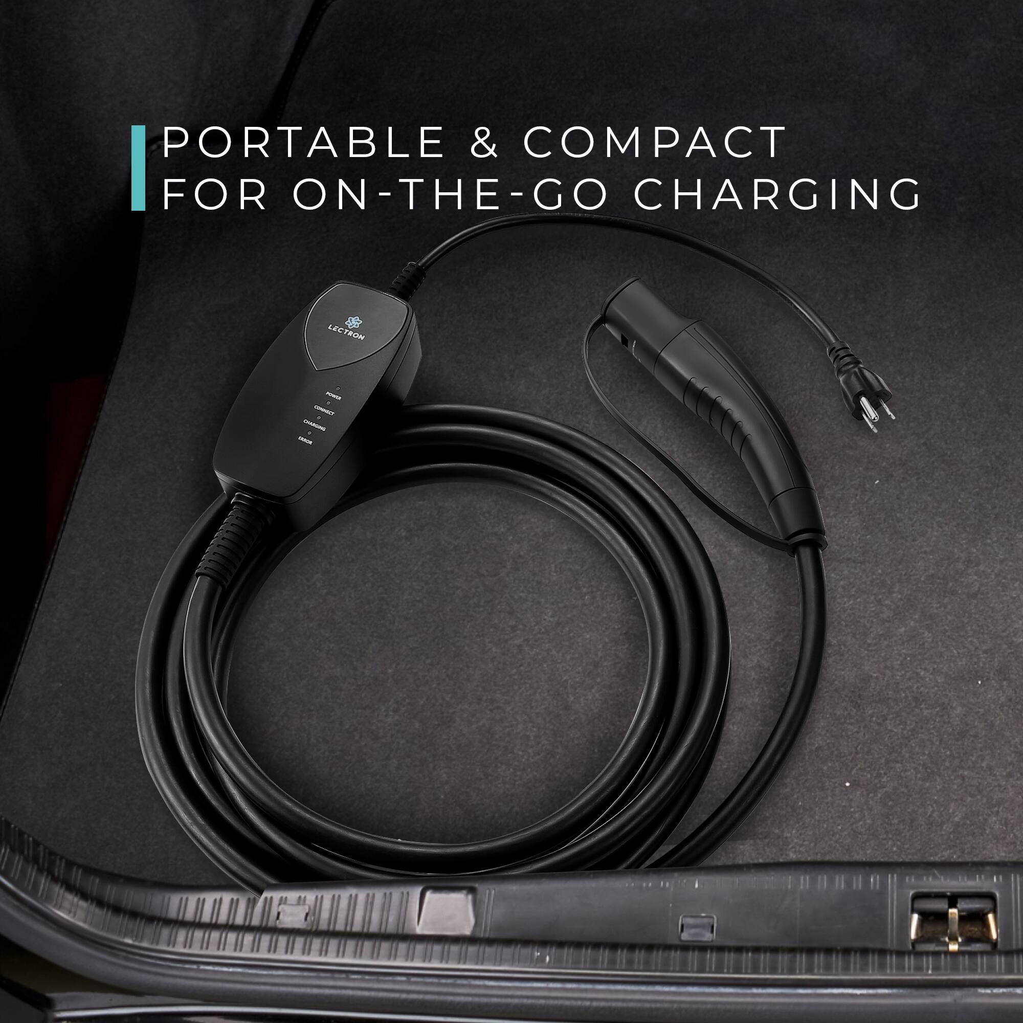 PORTABLE & COMPACT FOR ON-THE-GO CHARGING