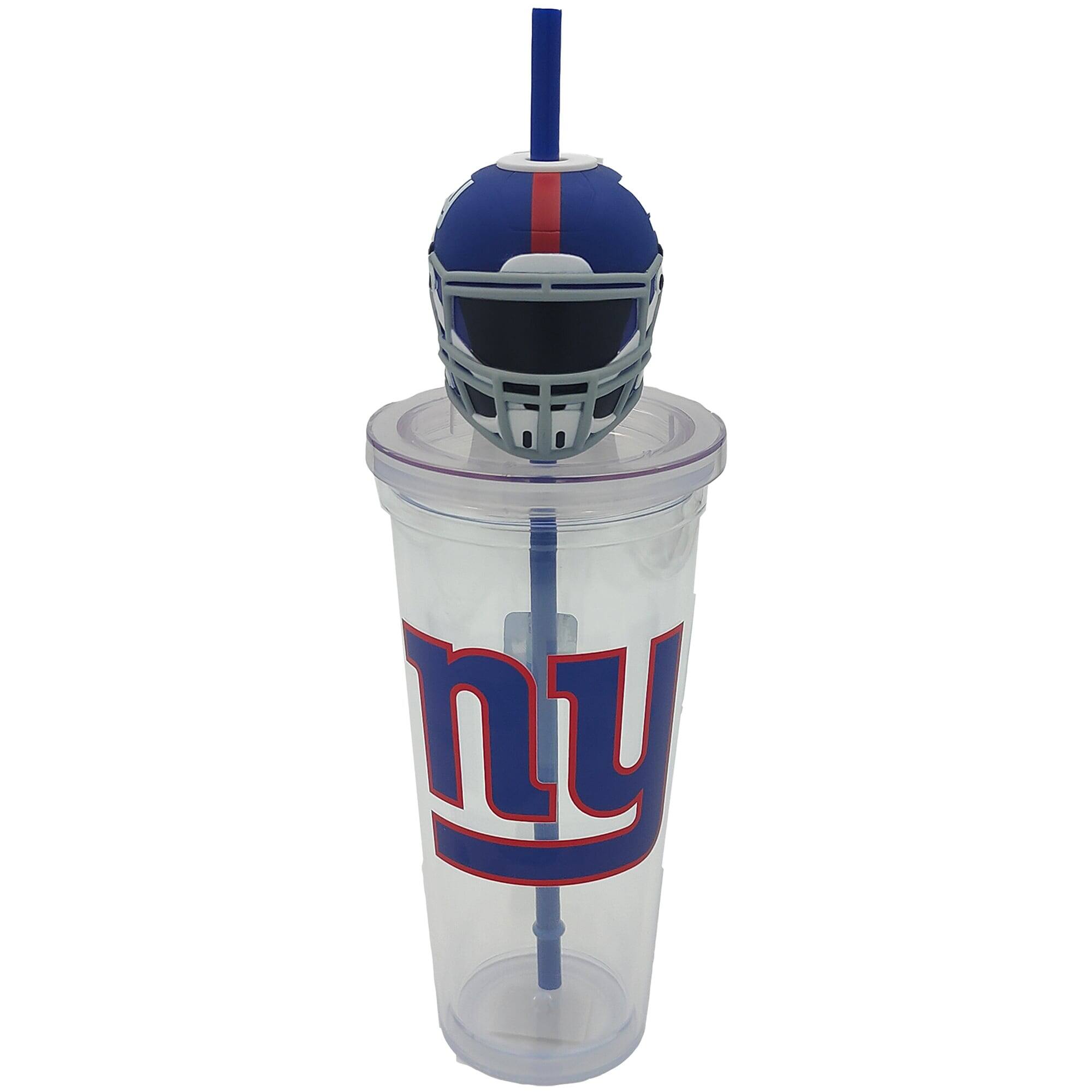 Front. Pegasus - New York Giants Mascot Lid 24oz. Sipper Cup - Multicolor.