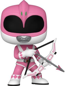 Funko - POP! TELEVISION: Mighty Morphin Power Rangers 30th - Pink Ranger - Collectibles - Multicolor