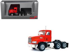 Mack 603 Short Day Cab 1/87 (HO) Plastic Model Car by Promotex - Red