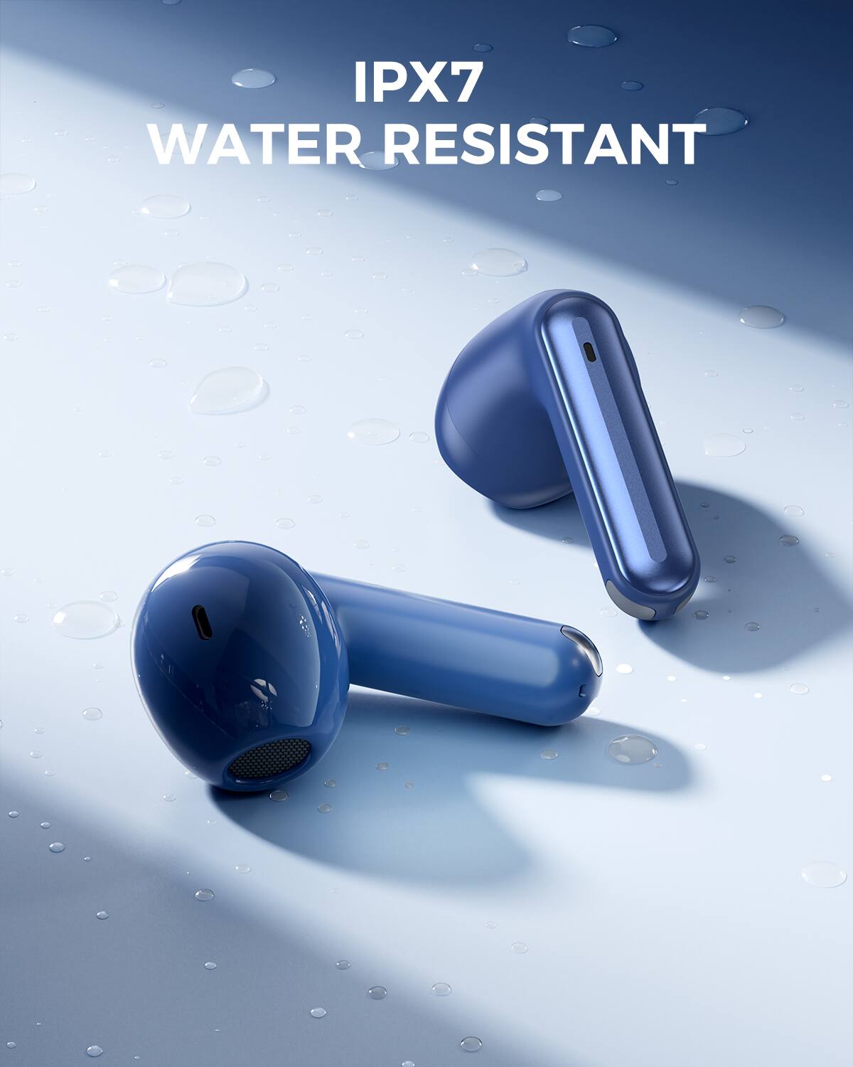 IPX7 WATER RESISTANT