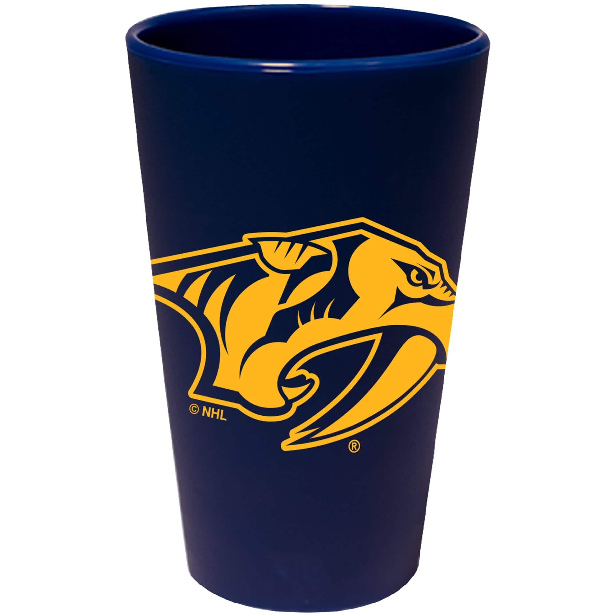 WinCraft - Nashville Predators 16oz. Silicone Pint Glass - Multicolor
