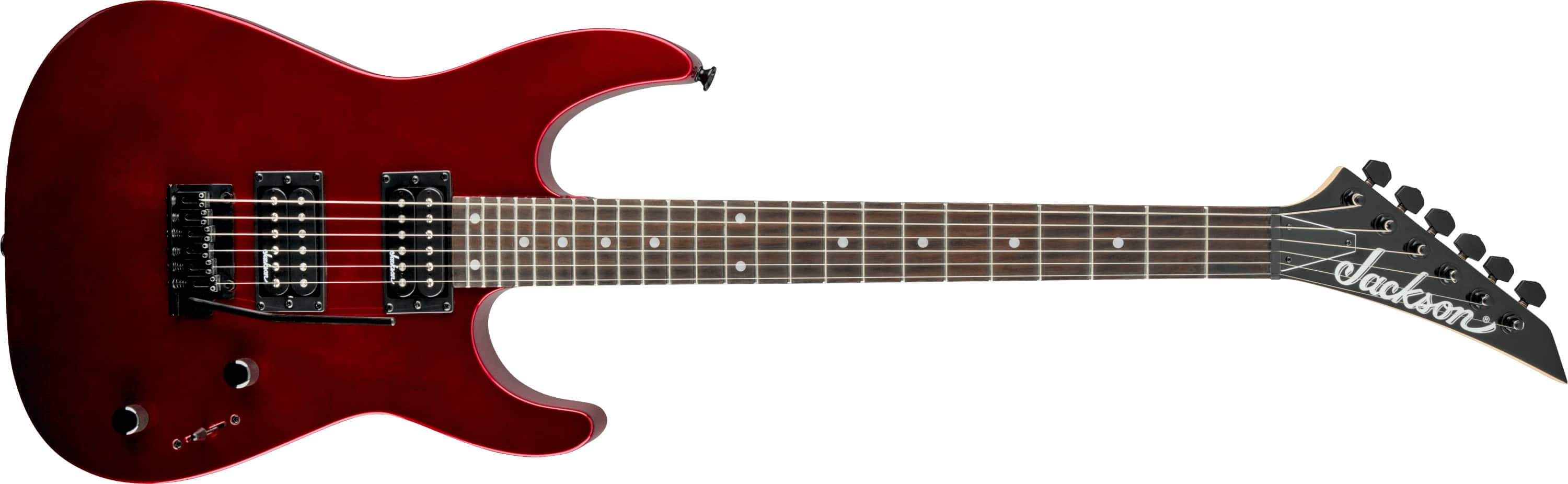 Jackson - JS Series Dinky JS12 Electric Guitar with Maple Neck (Metallic Red)