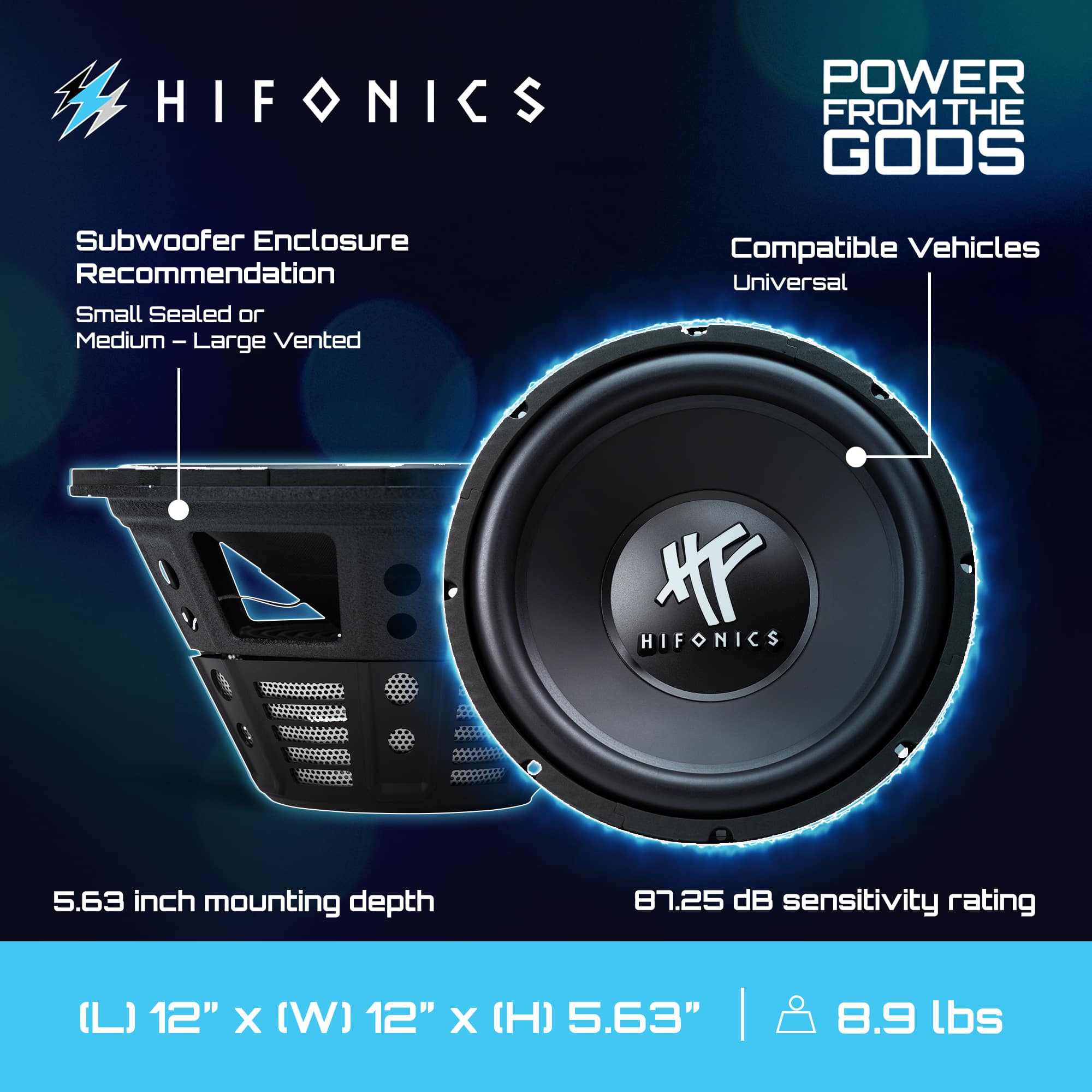Hifonics HFX12D4 12