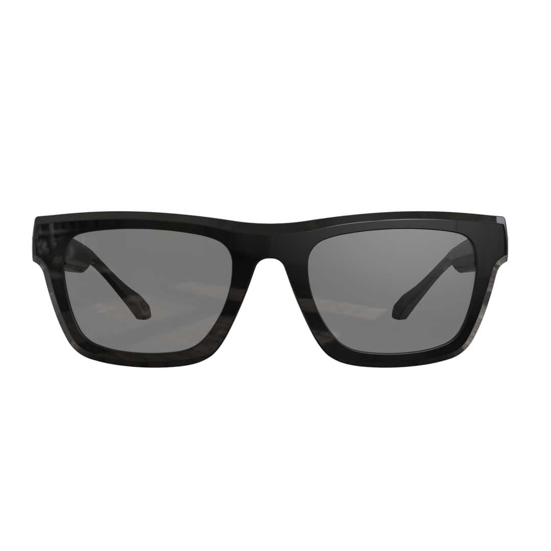 Chamelo - Lion City Audio Sunglasses with Instant Adjustable Tint - Glossy Black