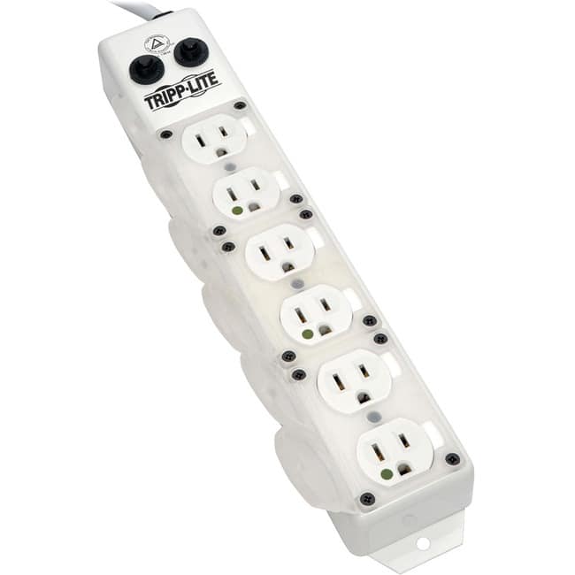 Eaton Tripp Lite Series Safe-IT UL 1363A Medical-Grade Power Strip for Patient-Care Vicinity, 6x Hospital-Grade Outlets - White price history on PriceWatchPro