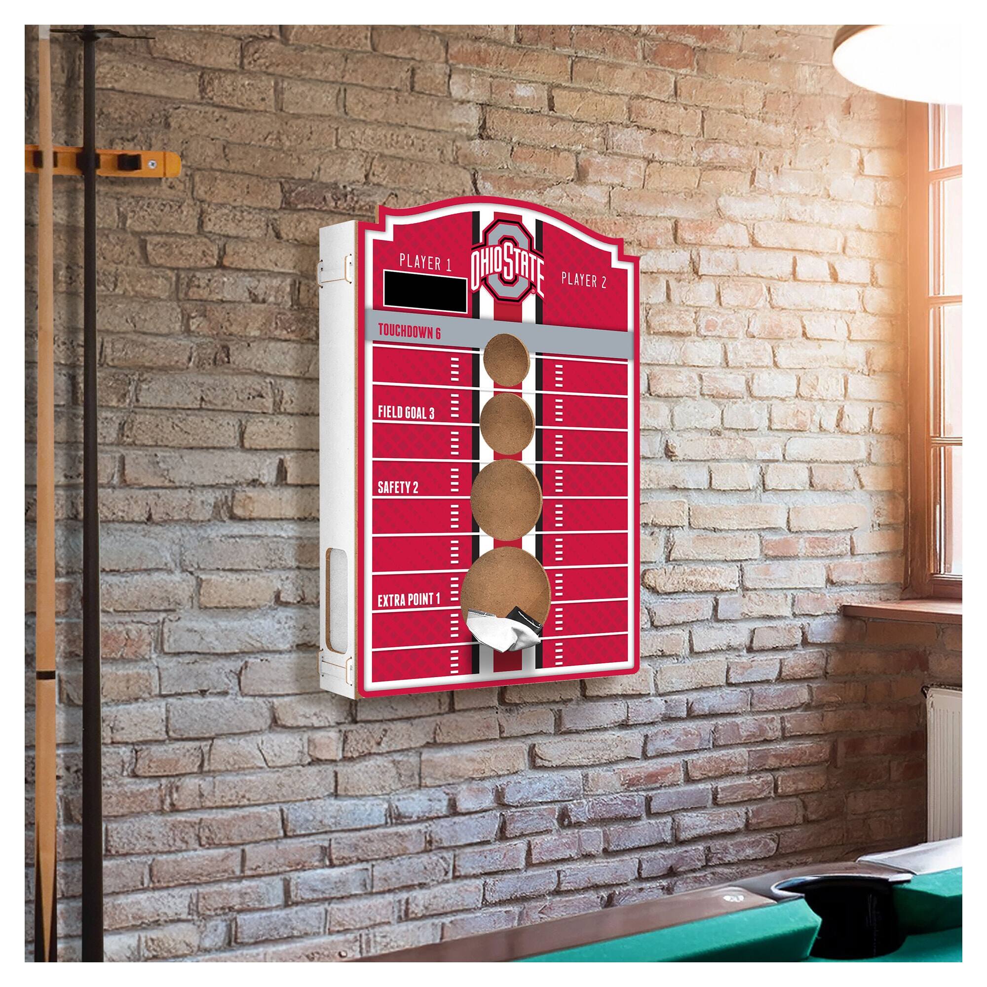 PLAYER 1  
TOUCHDOWN 6  
FIELD GOAL 3  
SAFETY 2  
EXTRA POINT 1  

PLAYER 2