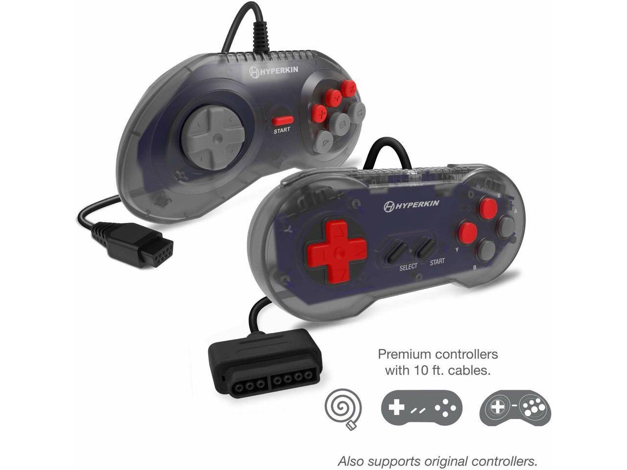 HYPERKIN START N J Y

HYPERKIN + Y START SELECT

Premium controllers with 10 ft. cables.

Also supports original controllers.
