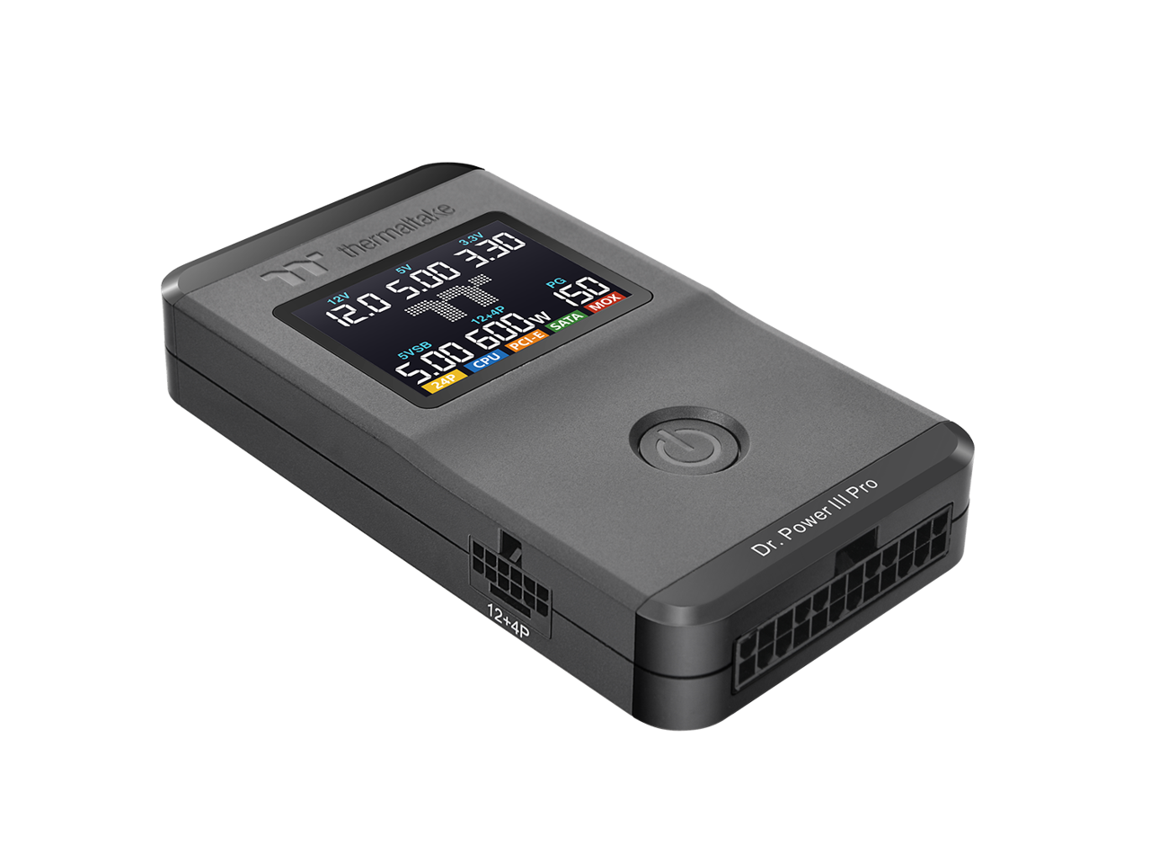 Thermaltake 3.30 334 A SV 12V 5.00 "PG 150 MOX 12.0 600W 12+4P SATA SVS8 PCI-E 5.00 CPU 5 2AP III Pro Power Dr 12+4P