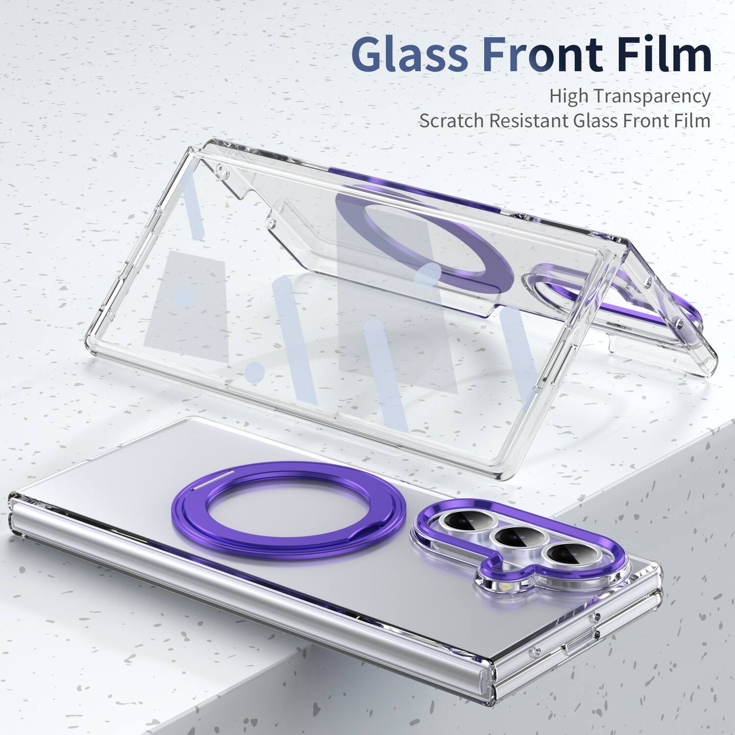 Glass Front Film  
High Transparency  
Scratch Resistant Glass Front Film