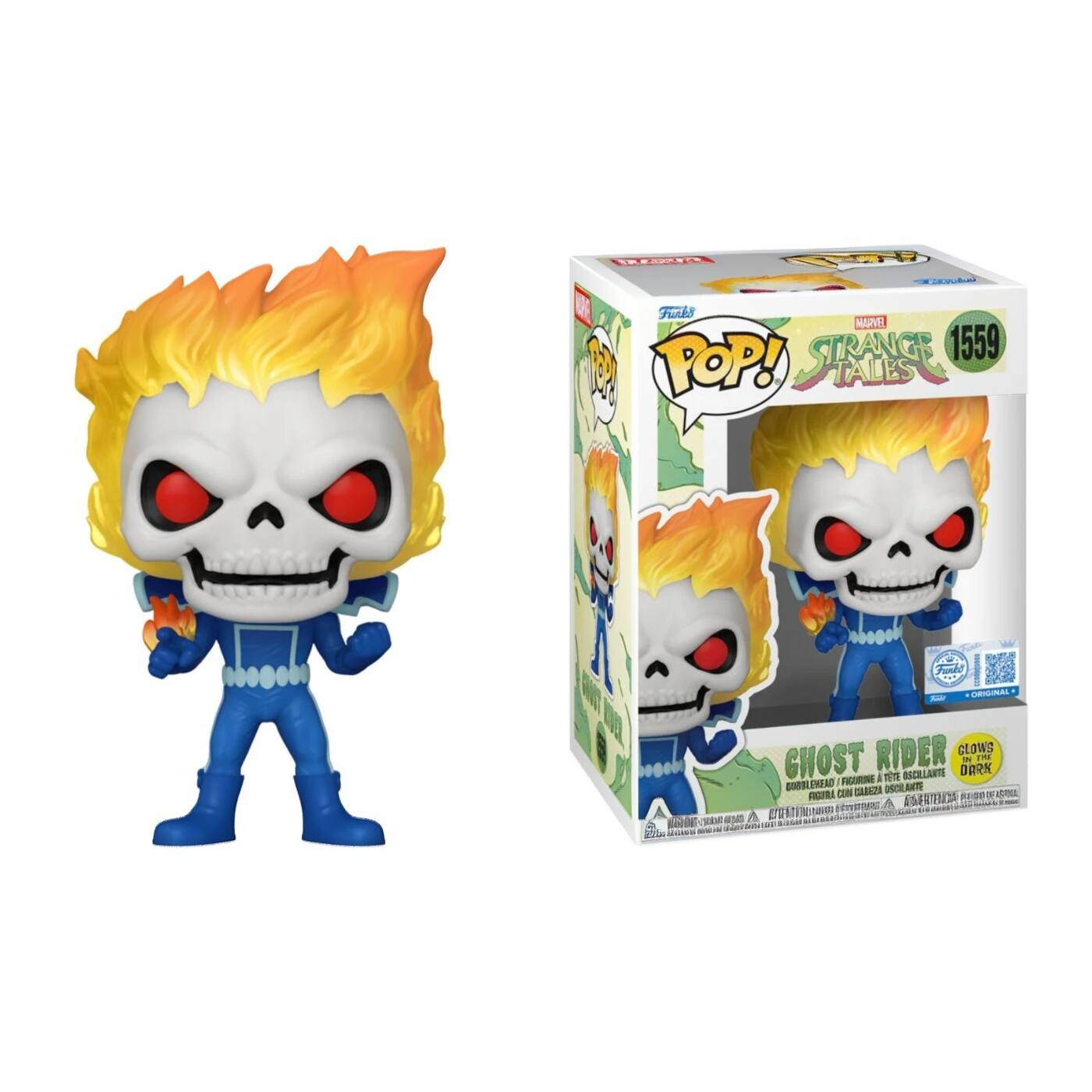 Funko - Pop! Ghost Rider: Strange Tales Glow in the Dark
