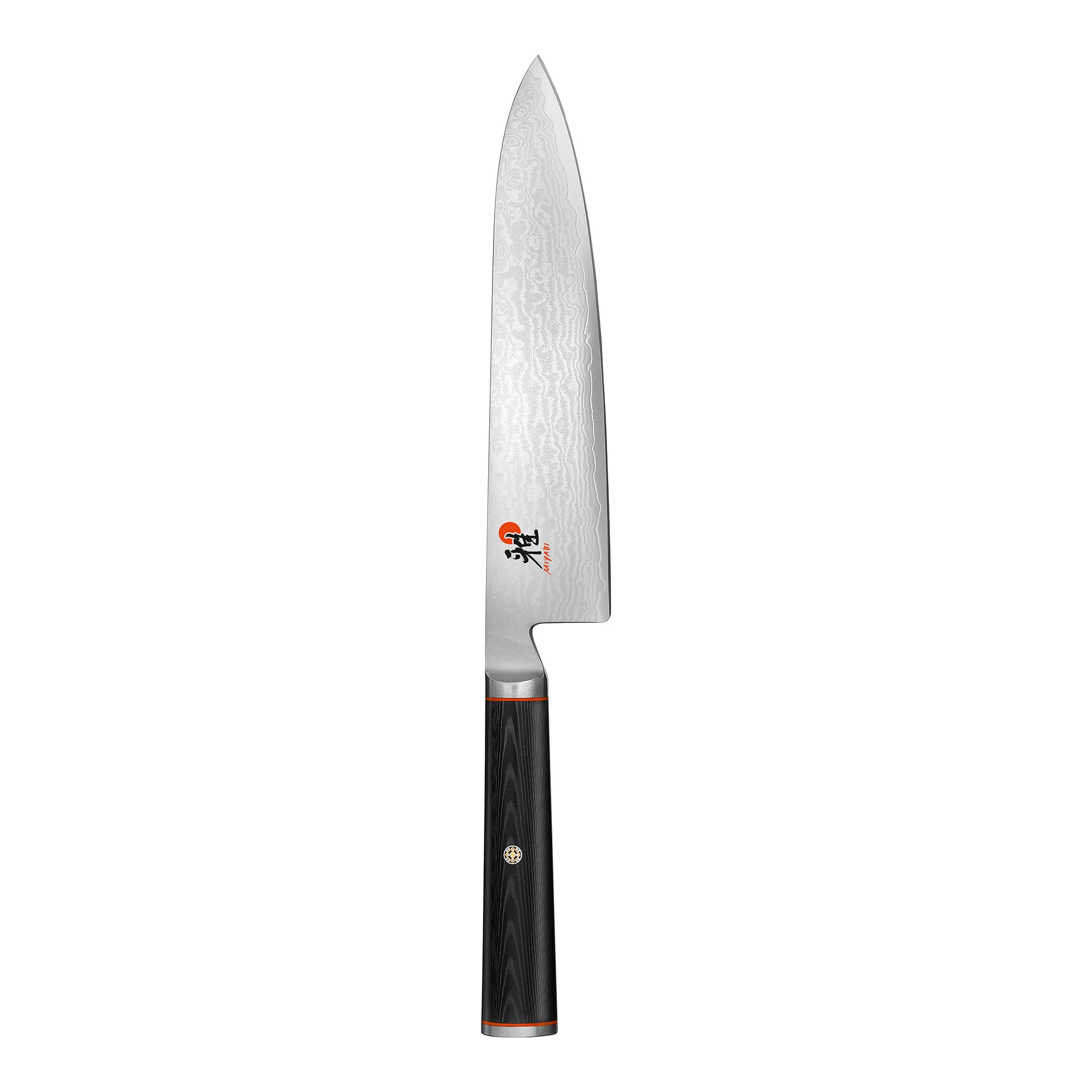 Front. Miyabi - Miyabi Kaizen 8-inch Chef's Knife - Stainless Steel.