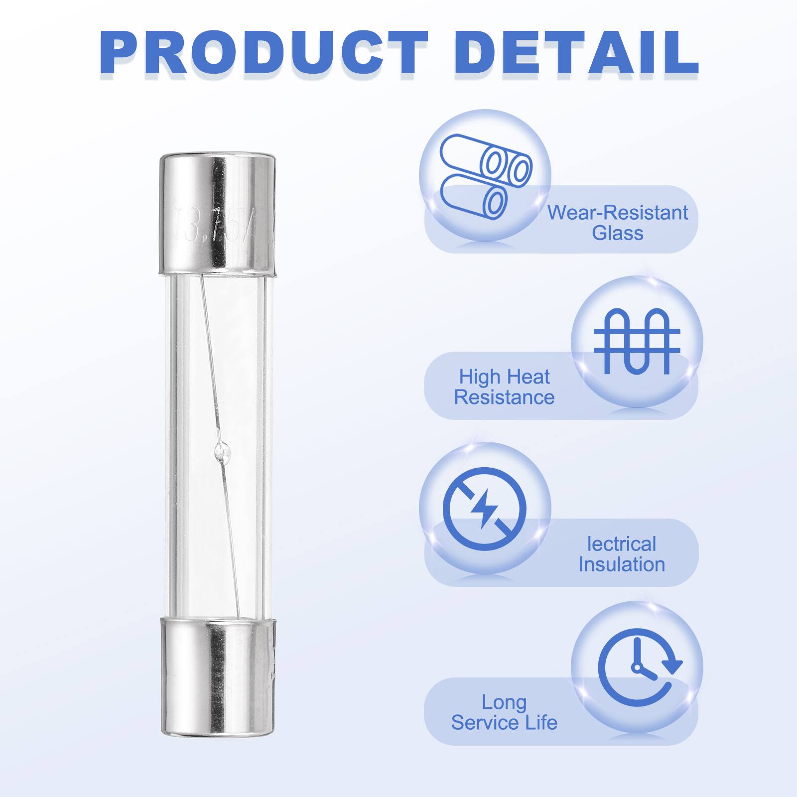 PRODUCT DETAIL

- Wear-Resistant Glass
- High Heat Resistance
- Electrical Insulation
- Long Service Life