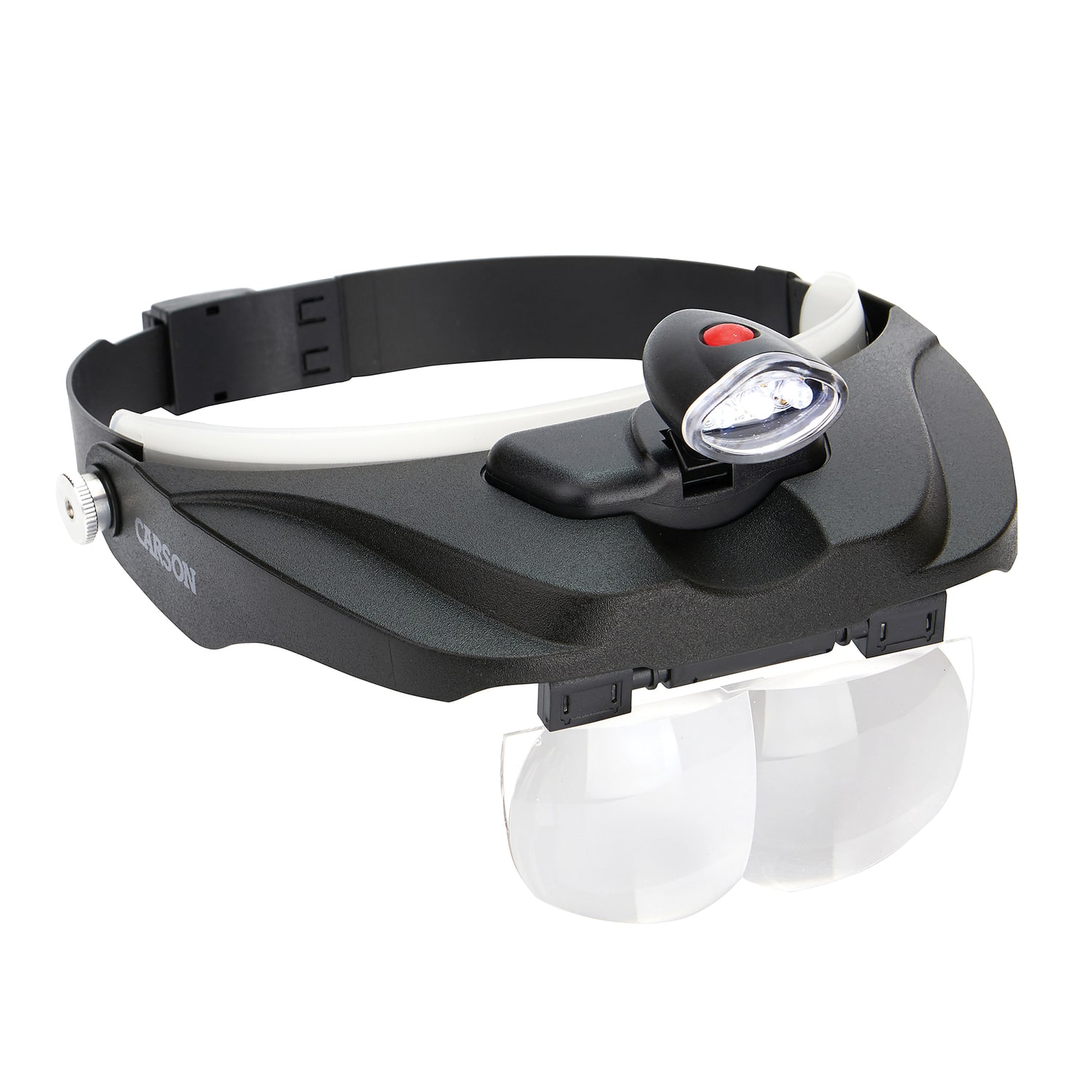 Carson - MagniVisor Deluxe LED Head Visor Magnifier