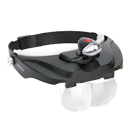 Carson - MagniVisor Deluxe LED Head Visor Magnifier