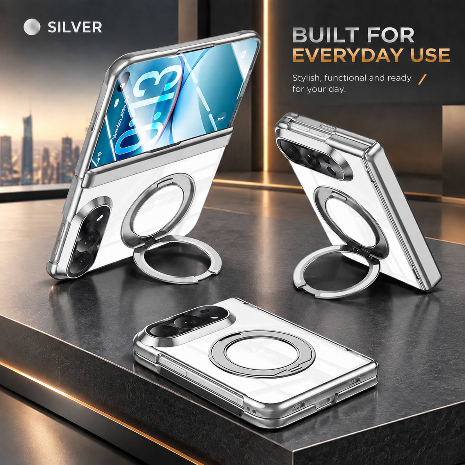 SILVER

BUILT FOR EVERYDAY USE
Stylish, functional and ready for your day.