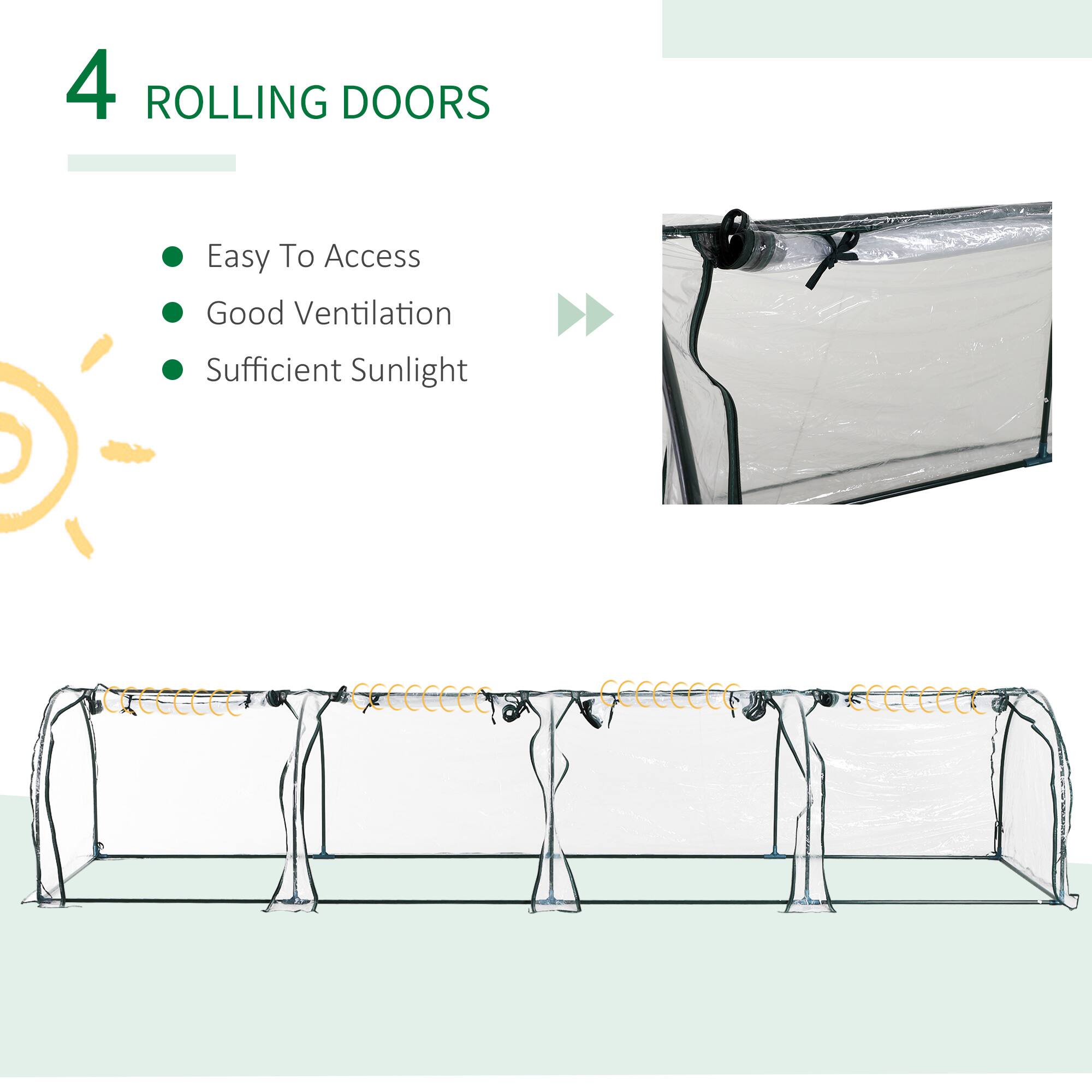 4 ROLLING DOORS
Easy To Access
Good Ventilation
Sufficient Sunlight
GEEECECO