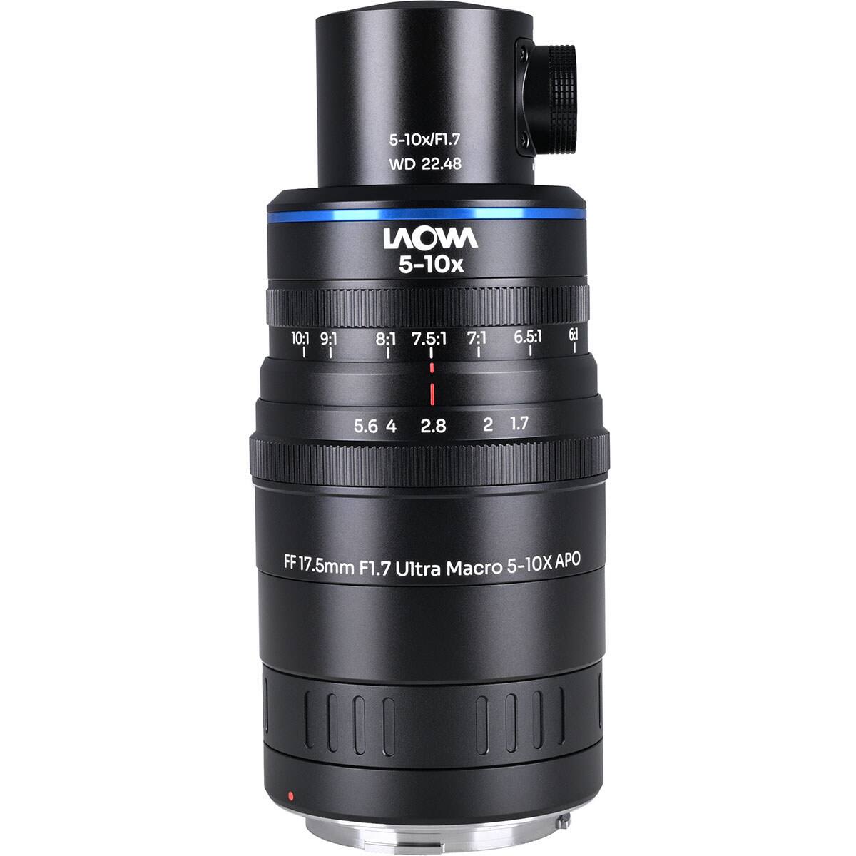 Venus Laowa Aksen 17.5mm f/1.7 5 10X Ultra Macro APO Lens for Canon RF ...
