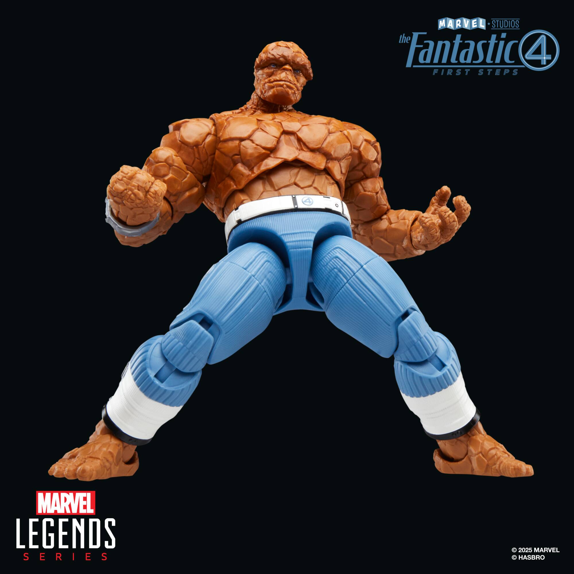 "The Fantastic Four First Steps Marvel Legends Series 2025 by Hasbro."