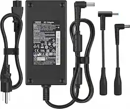 Core Tech - 180W Laptop Charger for Select MSI Gaming Laptops with 19.5V 9.23A AC Power Adapter - Black