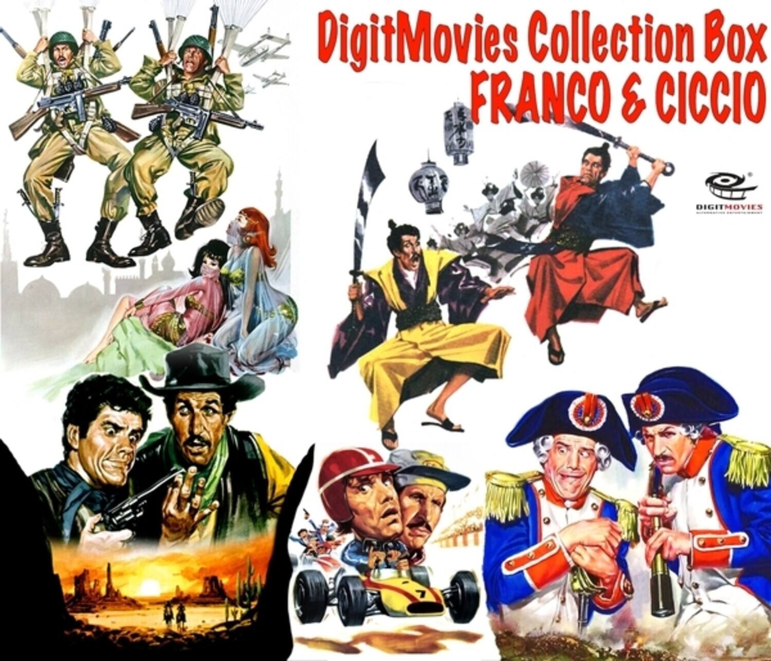 De Masi,Francesco / Bacalov,Luis / Umiliani,Piero - Digitmovies Collection Box Franco And Ciccio   - COMPACT DISCS [CD]