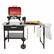 Alt View 11. Cuisinart - Prep 'n Cook Outdoor Table & Grill Stand - Black.