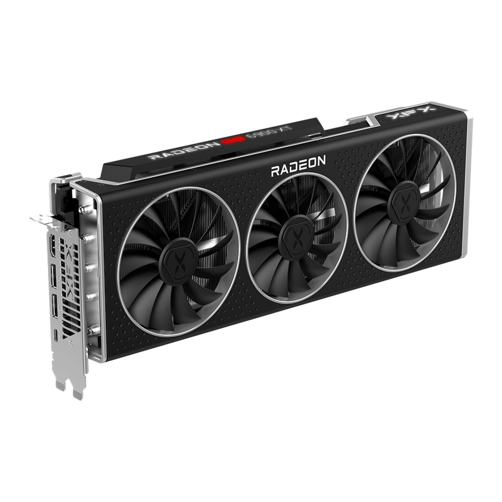 Alt View 13. XFX - SPEEDSTER MERC319 AMD Radeon RX 6900 XT 16GB GDDR6 PCI Express 4.0 Gaming Graphics Card - Black.