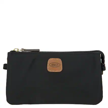 Front. Bric's - X-travel Pouch - Black.