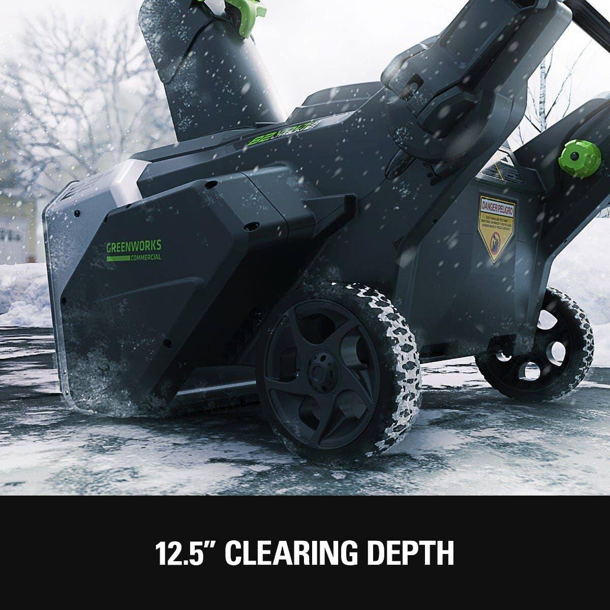 GREENWORKS COMMERCIAL

12.5" CLEARING DEPTH