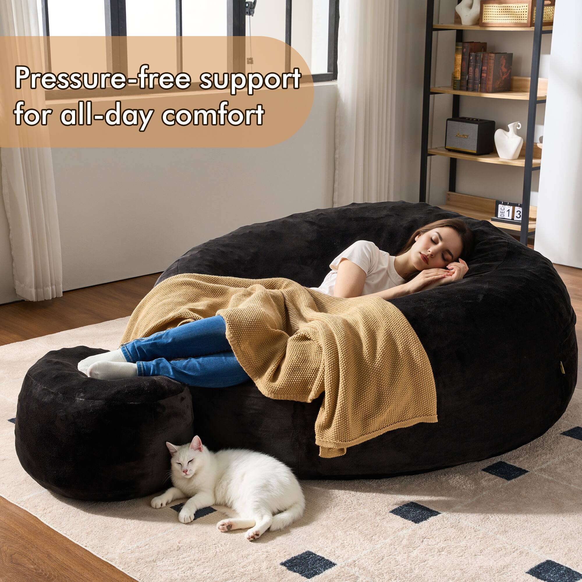 Pressure-free support for all-day comfort