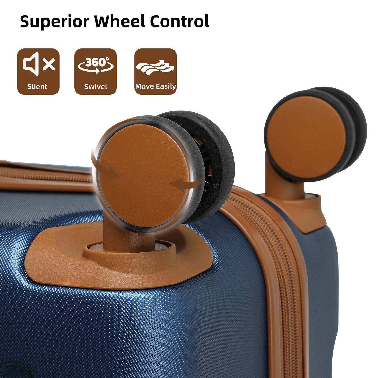 Superior Wheel Control

- Silent
- 360° Swivel
- Move Easily
