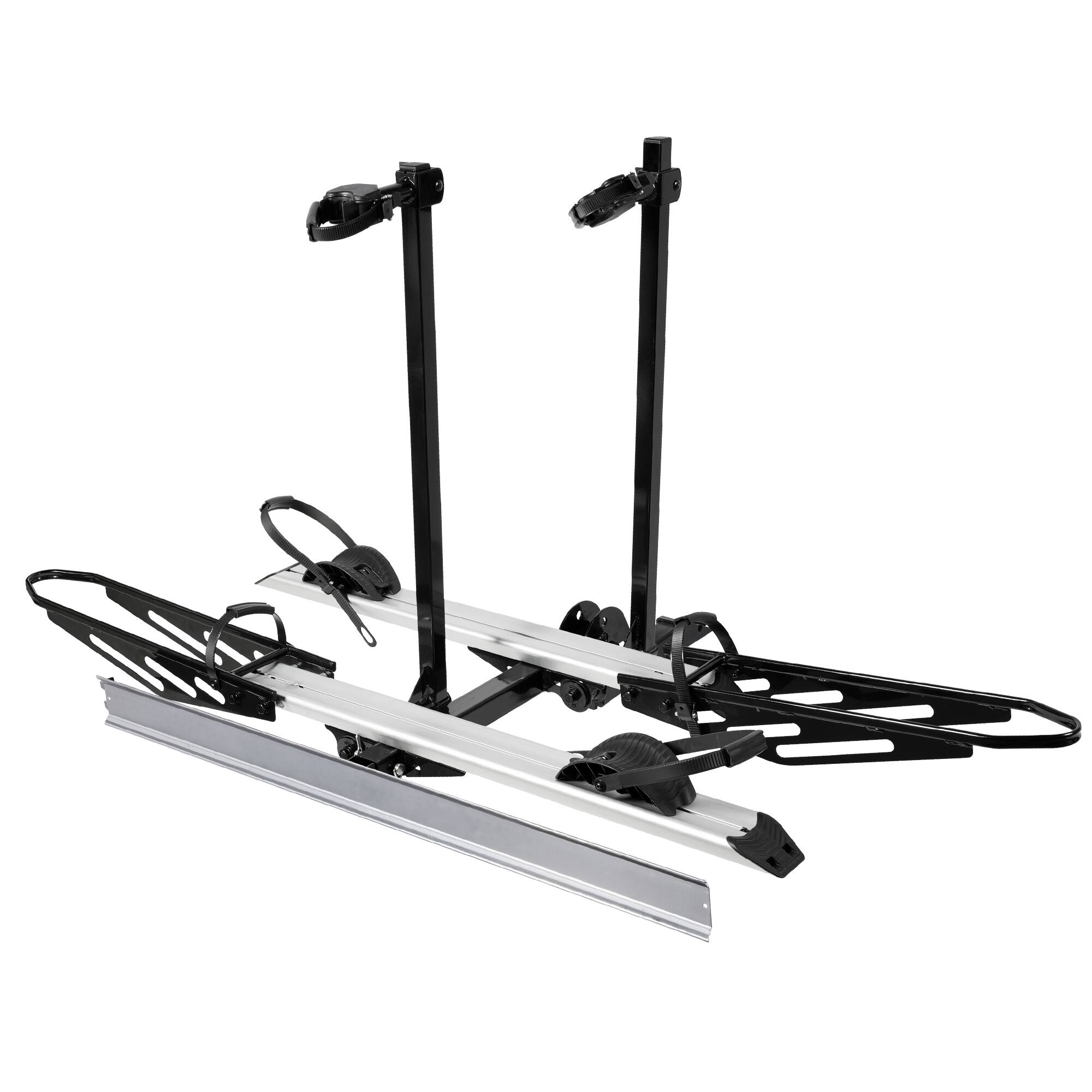 Front. Young Electric - Young Electric Bike Rack Anti-Wobble Hitch Mount for 2" Receiver RV Approved - Black.