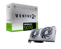 MSI NVIDIA GeForce RTX 5070 12G VENTUS 2X OC 12GB GDDR7 PCI MSI NVIDIA GeForce RTX 5070 12G VENTUS 2X OC 12GB GDDR7 PCI