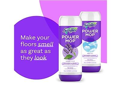 Swiffer POWER MOP

Make your floors smell as great as they look

Lavender & Sage
Freshness for Hours
Powerful Cleaning in 1 Step

Rain & Cloud
Freshness for Hours
Powerful Cleaning in 1 Step