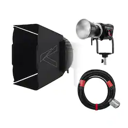Aputure - STORM 400x (A-Mount) with CF7 Fresnel and Barn Doors Kit Bundle