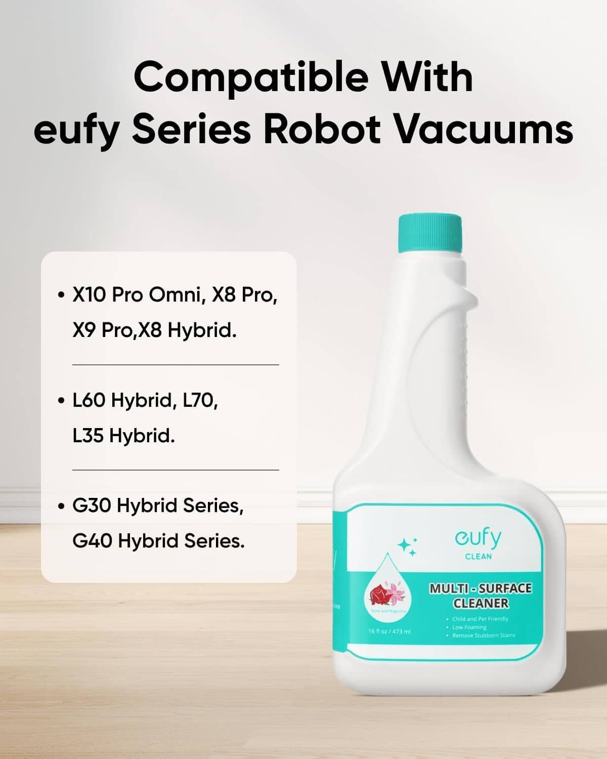 eufy X10 Pro Omni Robot Vacuum and Mop Combo, 8,000 Pa Suction, +