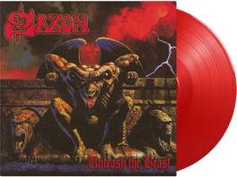 Saxon - Unleash The Beast - Limited 180-Gram Red Colored Vinyl - VINYL LP