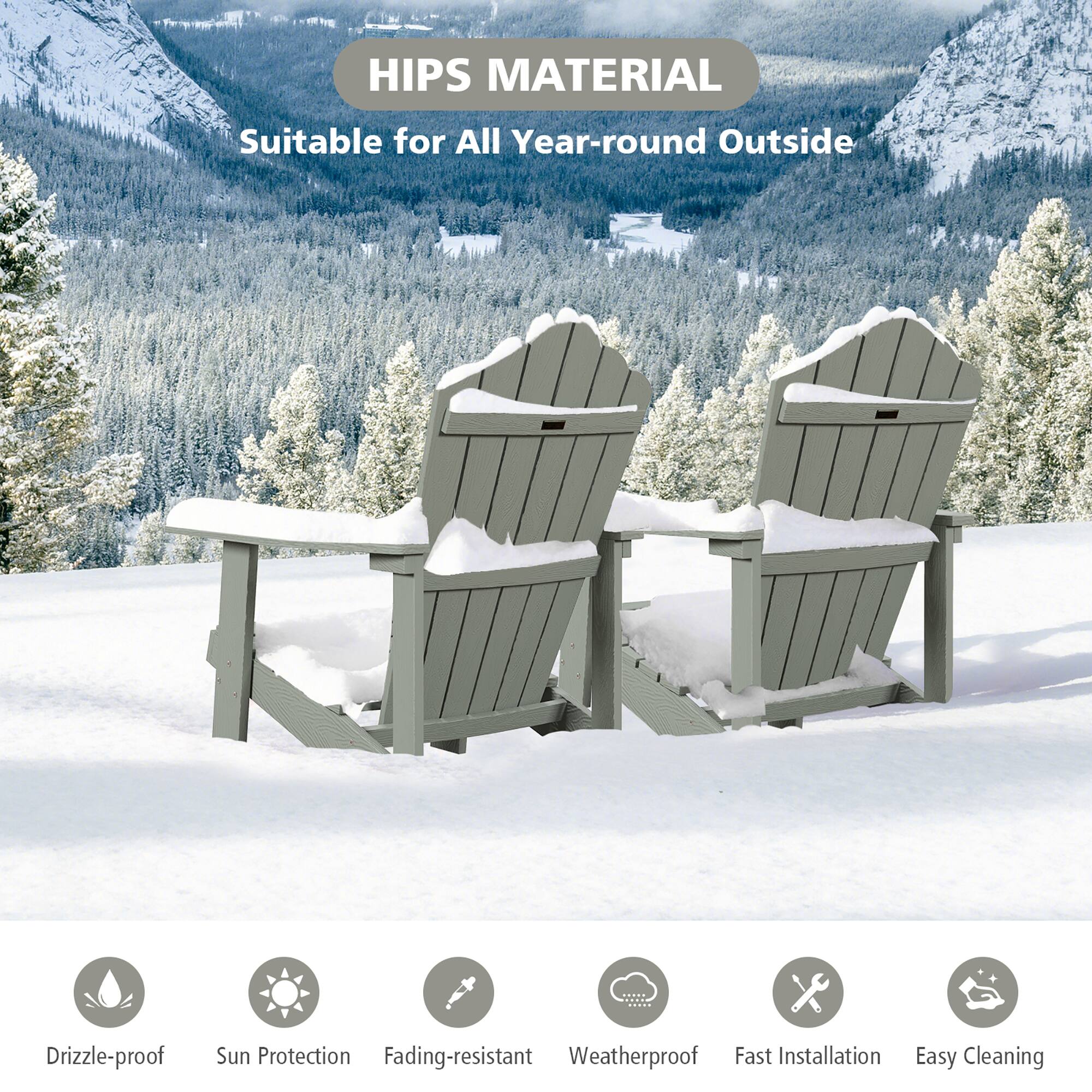 HIPS MATERIAL Suitable for All Year-round Outside
Drizzle-proof
Sun Protection
Fading-resistant
Weatherproof
Fast Installation
Easy Cleaning