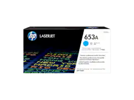 HP - 653A Cyan Original LaserJet Toner Cartridge, ~16,500 pages, CF321A