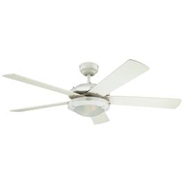 Westinghouse - Comet 52 in. LED Indoor Ceiling Fan - White