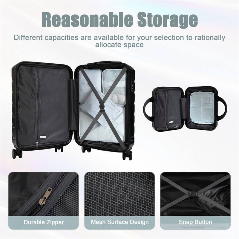 Reasonable Storage  
Different capacities are available for your selection to rationally allocate space  

Durable Zipper  
Mesh Surface Design  
Snap Button