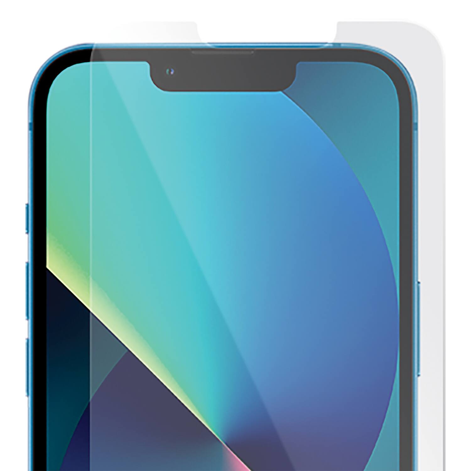 Back. Cellhelmet - Cellhelmet Temp-iphone-6.1-2021 Tempered Glass Screen Protector For Iphone (iphone 14/13/13 Pro) - clear.