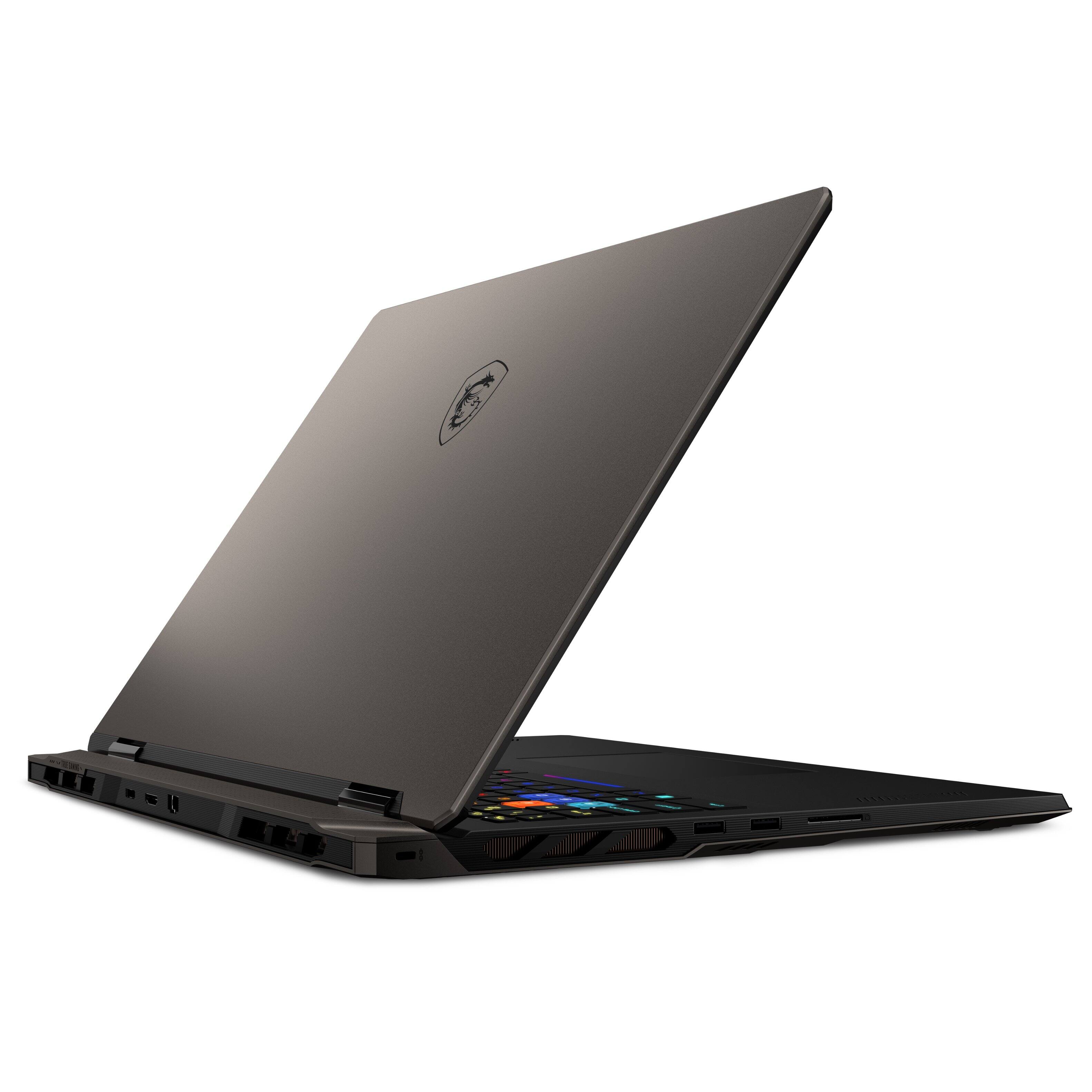 Alt View 1. MSI - Vector 18 HX AI 18" 240Hz QHD+ Gaming Laptop - Intel Ultra 9-275HX - GeForce RTX 5090 - 32GB Memory - 1TBSSD - Cosmo Gray.